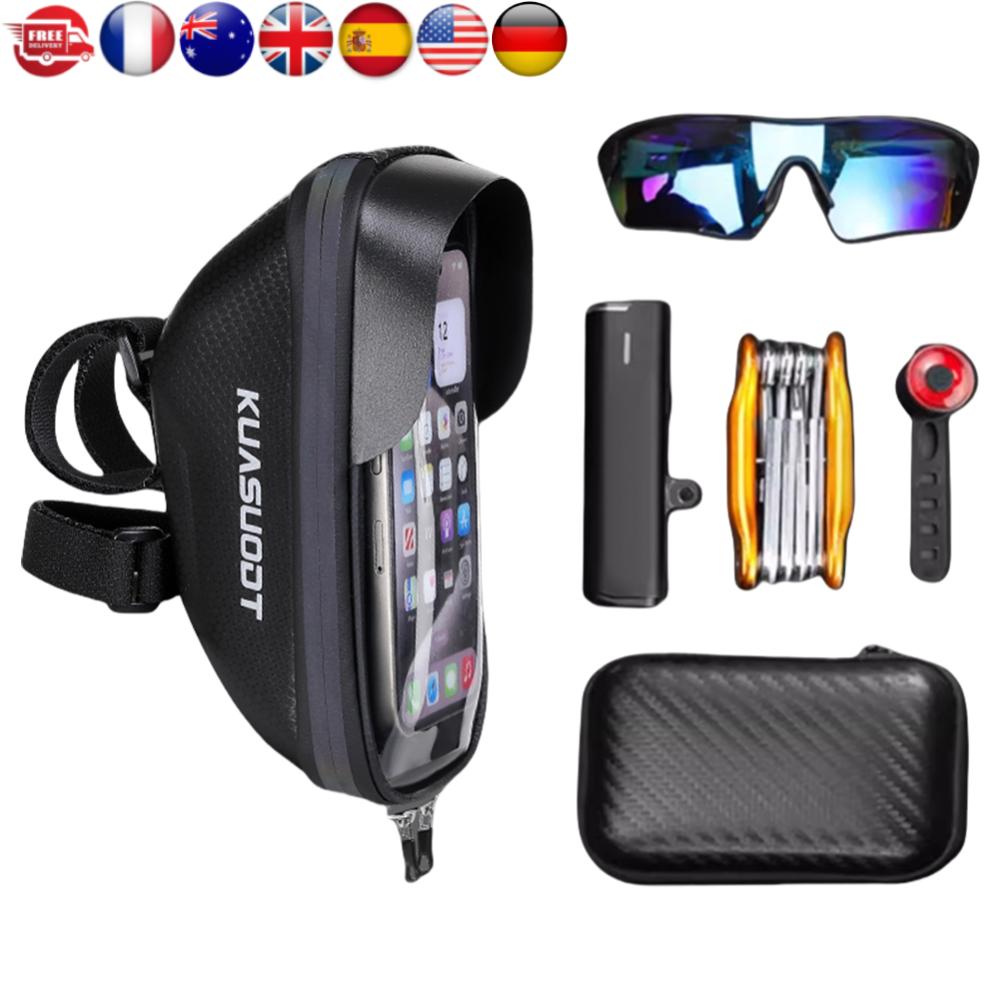 EVA Bicycle Front Frame Bag Large Capacity Touch Screen Bicycle Bag Cycling Phone Holder Bag for Men Bike Accessories Gift United States
EVA Bicycle Front Frame Bag Large Capacity Touch Screen Bicycle Bag Cycling Phone Holder Bag for Men Bike Accessories Gift United States