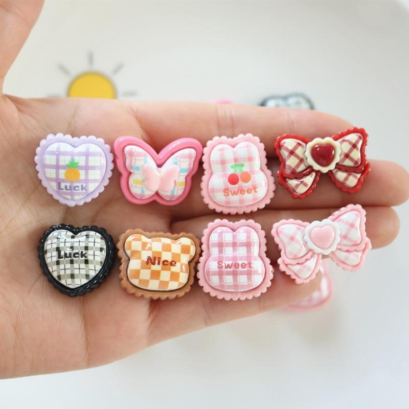 Plaid Colored Heart-shaped Resin Accessories Phone Cases Hair Clips Accessories Cream Glue Material 10pcs разноцветный
Plaid Colored Heart-shaped Resin Accessories Phone Cases Hair Clips Accessories Cream Glue Material 10pcs разноцветный