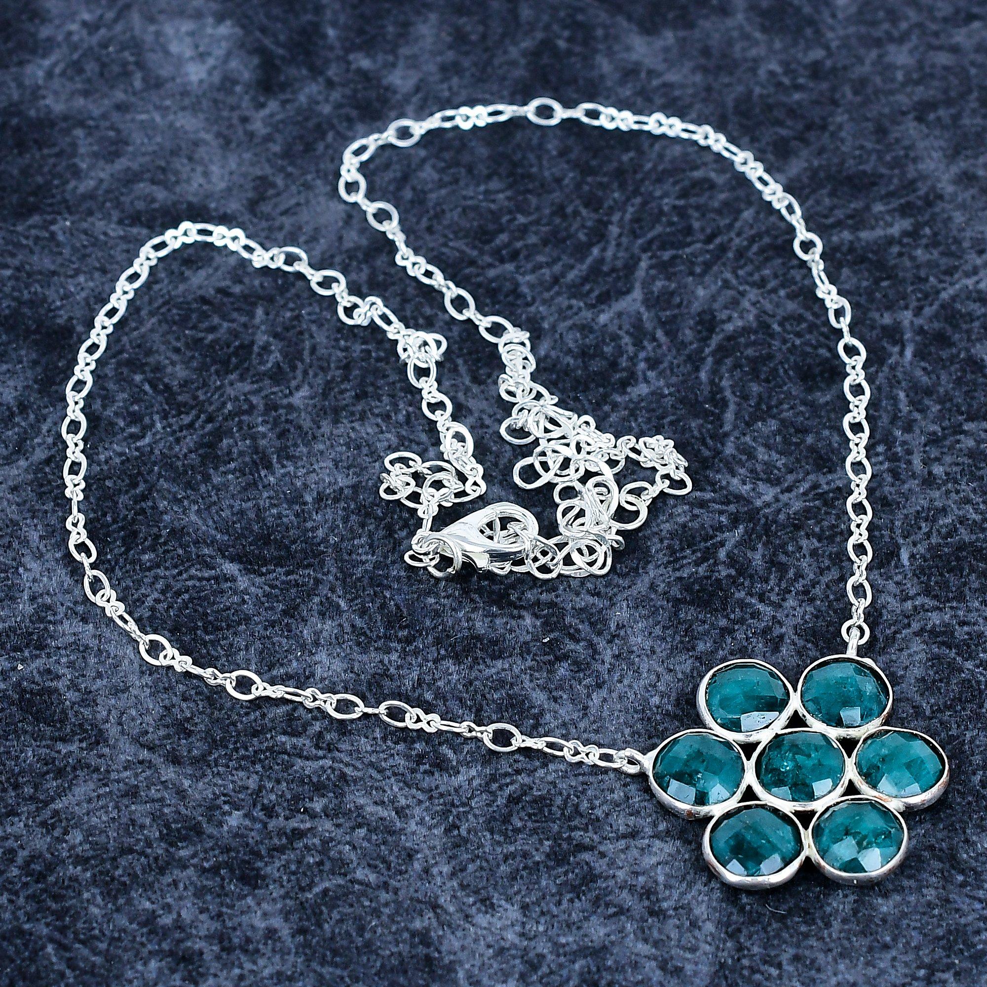 Green Jade Gemstone Handmade 925 Sterling Silver Jewelry Necklace 22 M-3187
Green Jade Gemstone Handmade 925 Sterling Silver Jewelry Necklace 22 M-3187