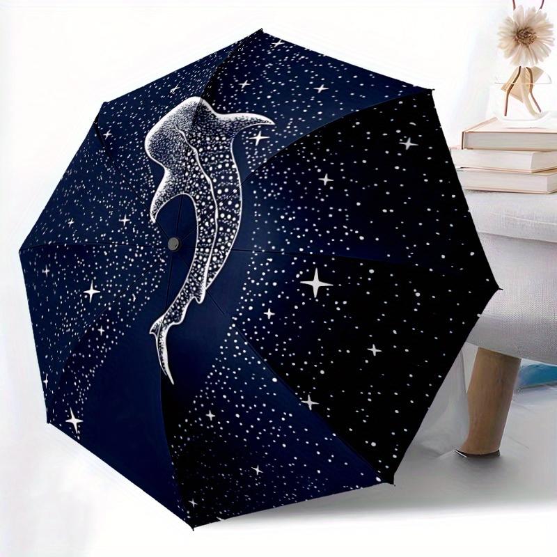 1pc Whale Shark & Starry Night Automatic Umbrella - Wind-Resistant 8-Rib Canopy, Automatic Opening & Closing, Portable Folding (as the picture,Iron&8K)
1pc Whale Shark & Starry Night Automatic Umbrella - Wind-Resistant 8-Rib Canopy, Automatic Opening & Closing, Portable Folding (as the picture,Iron&8K)