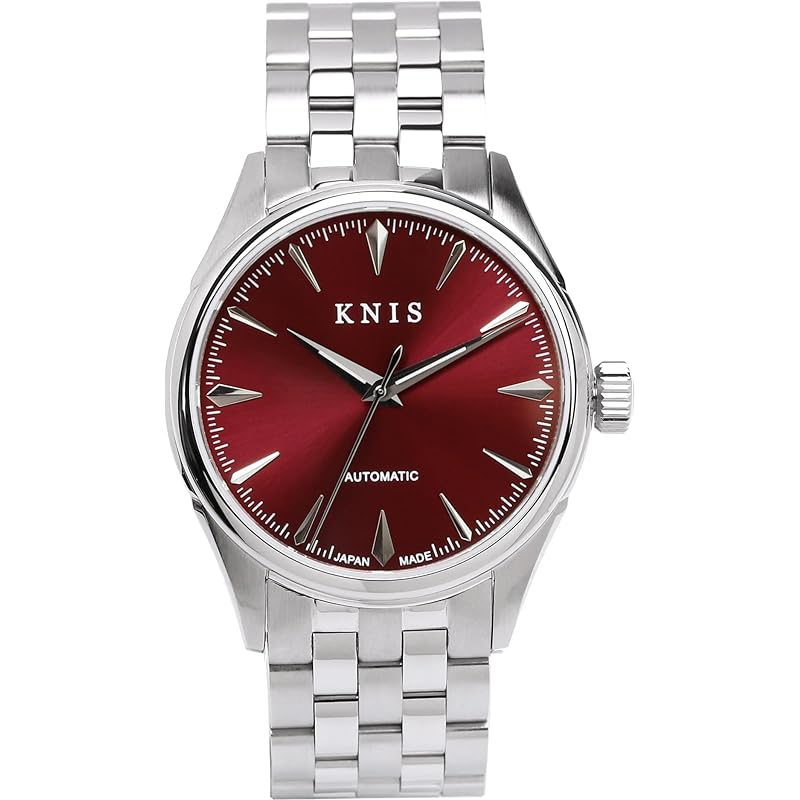 KNIS varnish made in Japan automatic winding watch men s sapphire glass stainless steel belt 10 ATM water resistant mechanical wine red KN001-RD
KNIS varnish made in Japan automatic winding watch men s sapphire glass stainless steel belt 10 ATM water resistant mechanical wine red KN001-RD