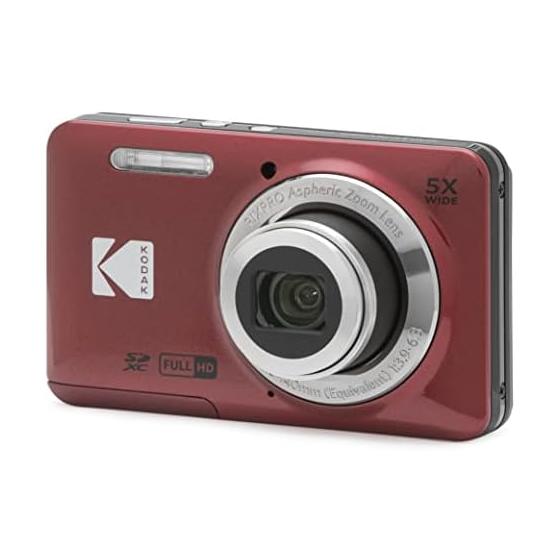 KODAK PIXPRO Проста у використанні Zoom FZ55-RD 16MP цифрова камера 5x оптичний зум ширококутний 28 мм 2,7 дюймовий РК-екран (Червоний)
KODAK PIXPRO Проста у використанні Zoom FZ55-RD 16MP цифрова камера 5x оптичний зум ширококутний 28 мм 2,7 дюймовий РК-екран (Червоний)