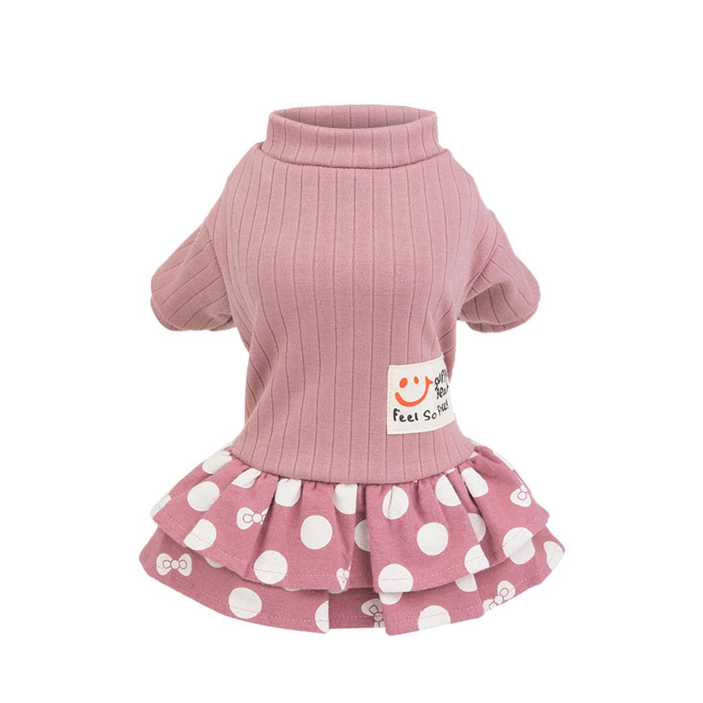 Платье-толстовка Ramidos для собак в горошек, освежающая одежда для кошек S розовый
Платье-толстовка Ramidos для собак в горошек, освежающая одежда для кошек S розовый