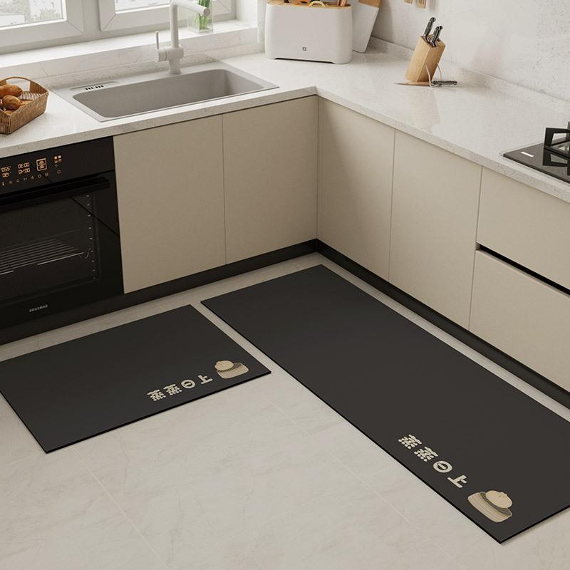 Kitchen Floor Mat Oil-Absorbing Water-Absorbing Dirt-Resistant Long Carpet Household Anti-Skid Scrubbable Leave-In Special Diatom Mud Foot Mat 40*60cm
Kitchen Floor Mat Oil-Absorbing Water-Absorbing Dirt-Resistant Long Carpet Household Anti-Skid Scrubbable Leave-In Special Diatom Mud Foot Mat 40*60cm