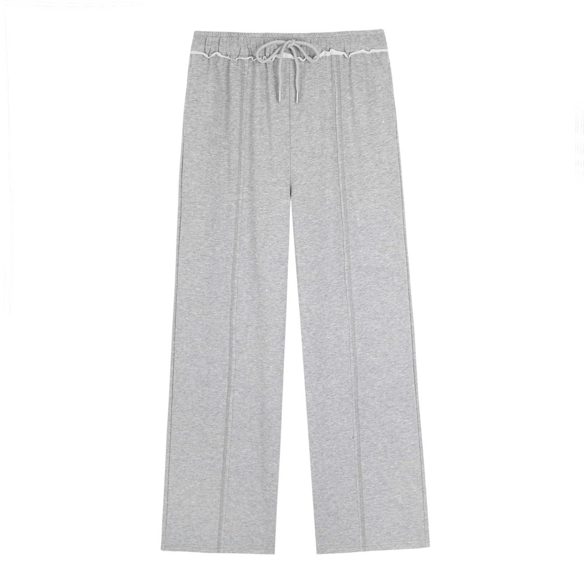 Spring/Summer Drawstring Embroidered Straight-Leg Plus Size Pants - Slimming, Versatile, Casual. 1XL (suitable for 120-140 jin) серый
Spring/Summer Drawstring Embroidered Straight-Leg Plus Size Pants - Slimming, Versatile, Casual. 1XL (suitable for 120-140 jin) серый