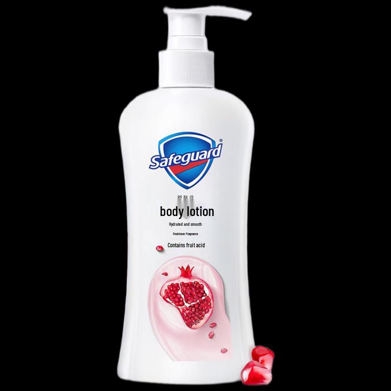 Safeguard Hydrating Pomegranate Body Lotion
Safeguard Hydrating Pomegranate Body Lotion