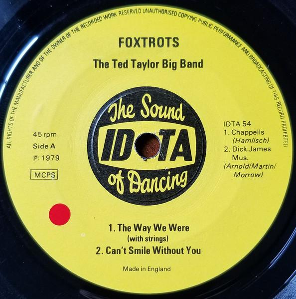 7inch Record TED TAYLOR BIG BAND - Foxtrots / Tangos IDTA54 IDTA 1979 US Folk Used
7inch Record TED TAYLOR BIG BAND - Foxtrots / Tangos IDTA54 IDTA 1979 US Folk Used