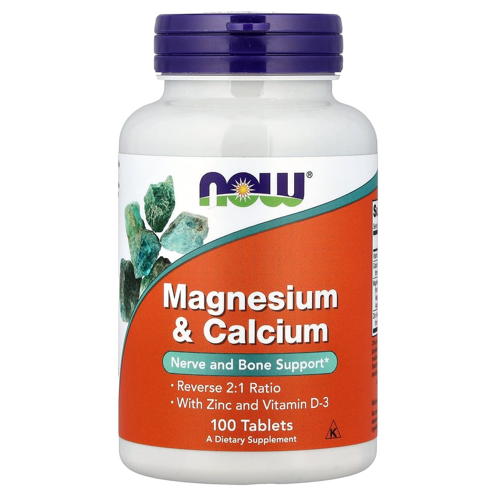 Now Foods Magnesium & Calcium 100 Tablets 100 pcs - 1 ea
Now Foods Magnesium & Calcium 100 Tablets 100 pcs - 1 ea