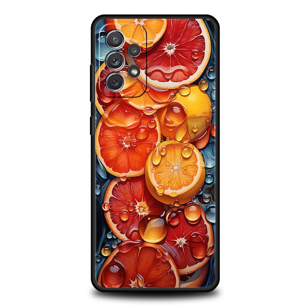 Cartoon Fruit Phone Case for Samsung Galaxy A15 A14 A25 A54 A34 A51 A71 A73 A32 A52 A52S A11 A21S A31 A41 5G Soft Shell Capa Bag samsung A15
Cartoon Fruit Phone Case for Samsung Galaxy A15 A14 A25 A54 A34 A51 A71 A73 A32 A52 A52S A11 A21S A31 A41 5G Soft Shell Capa Bag samsung A15