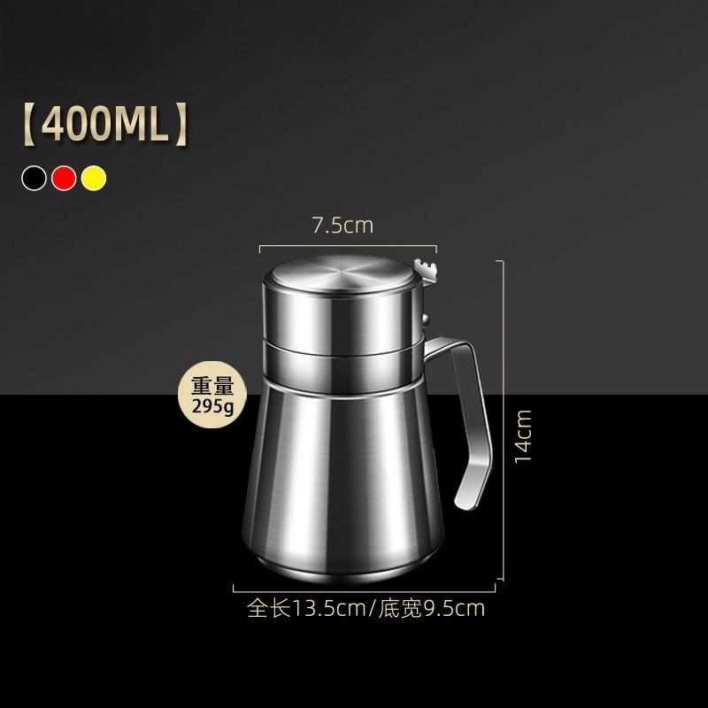 European Oil Bottle New Leak Proof Kitchen Oil Dispenser Stainless Steel Large Oil Can for Home Use
European Oil Bottle New Leak Proof Kitchen Oil Dispenser Stainless Steel Large Oil Can for Home Use