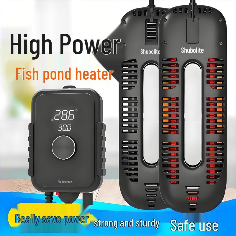 Hang Zhi Outdoor High-Power Fish Tank Heater - Large, Anti-Freezing, Automatic Temperature Control Fish Tank Heater 600W
Hang Zhi Outdoor High-Power Fish Tank Heater - Large, Anti-Freezing, Automatic Temperature Control Fish Tank Heater 600W