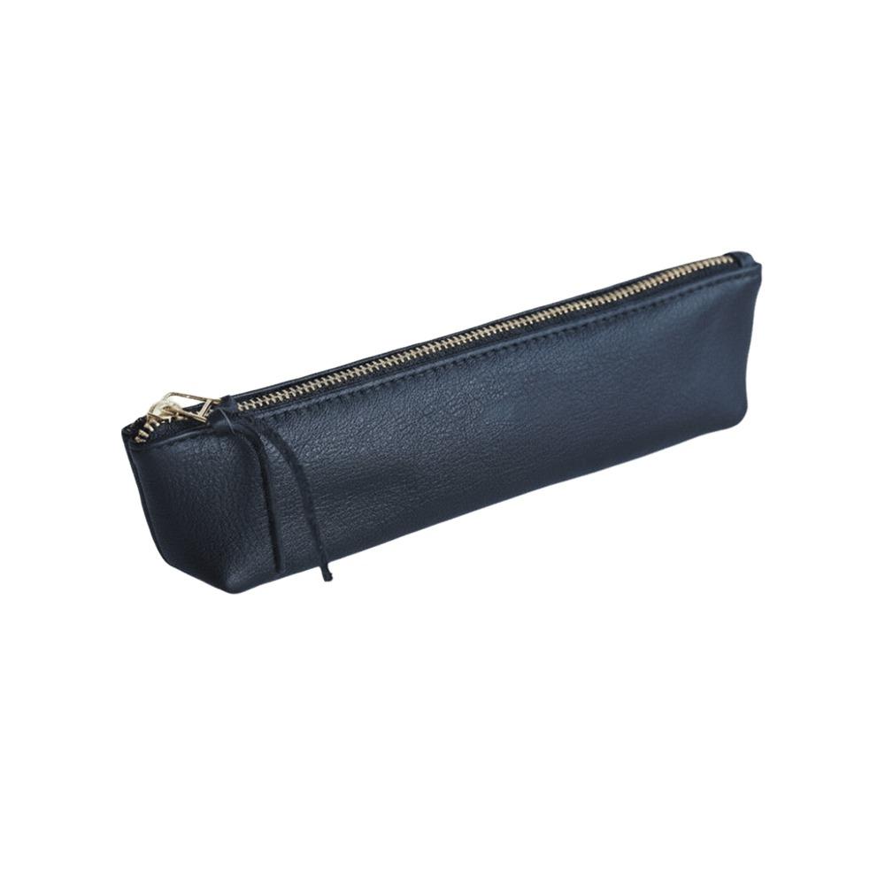 Retro Simple Pen Case PU Leather Pencil Pouch Case Portable Stationery Holder Student Use чёрный
Retro Simple Pen Case PU Leather Pencil Pouch Case Portable Stationery Holder Student Use чёрный