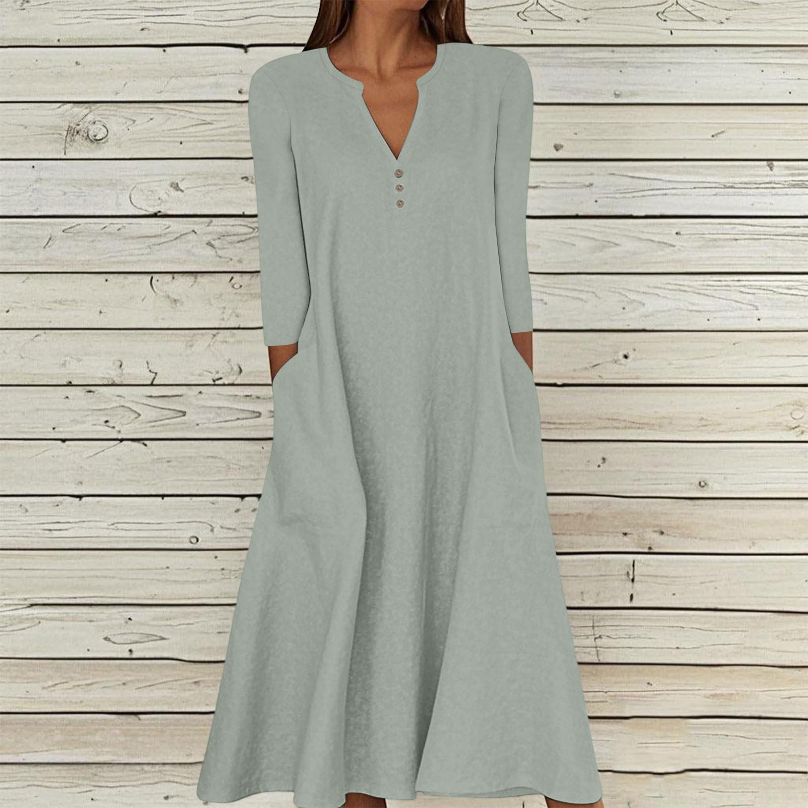 Women s Casual And Fashionable Round-neck Sleeveless Mid Length Dress L
Women s Casual And Fashionable Round-neck Sleeveless Mid Length Dress L