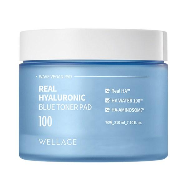 Wellage Real Hyaluronic Blue Toner Pad 210мл, 70 шт, 1 шт Популярная корейская косметика
Wellage Real Hyaluronic Blue Toner Pad 210мл, 70 шт, 1 шт Популярная корейская косметика