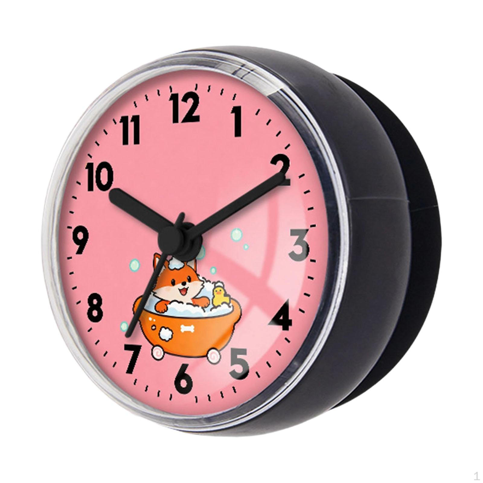 Compact Wall Clock, Waterproof with Suction Cup, Fog-resistant, Made of PP PVC Material Clear чёрный
Compact Wall Clock, Waterproof with Suction Cup, Fog-resistant, Made of PP PVC Material Clear чёрный