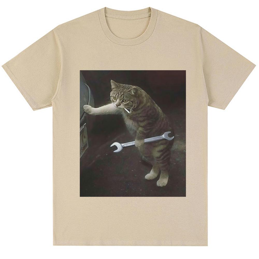 Funny RepairUnisex Cat Meme Graphic Tshirt Unisex Women Humor Fashion Novelty Short Sleeve Oversized Cotton Casual T Shirt Streetwear 2XL
Funny RepairUnisex Cat Meme Graphic Tshirt Unisex Women Humor Fashion Novelty Short Sleeve Oversized Cotton Casual T Shirt Streetwear 2XL