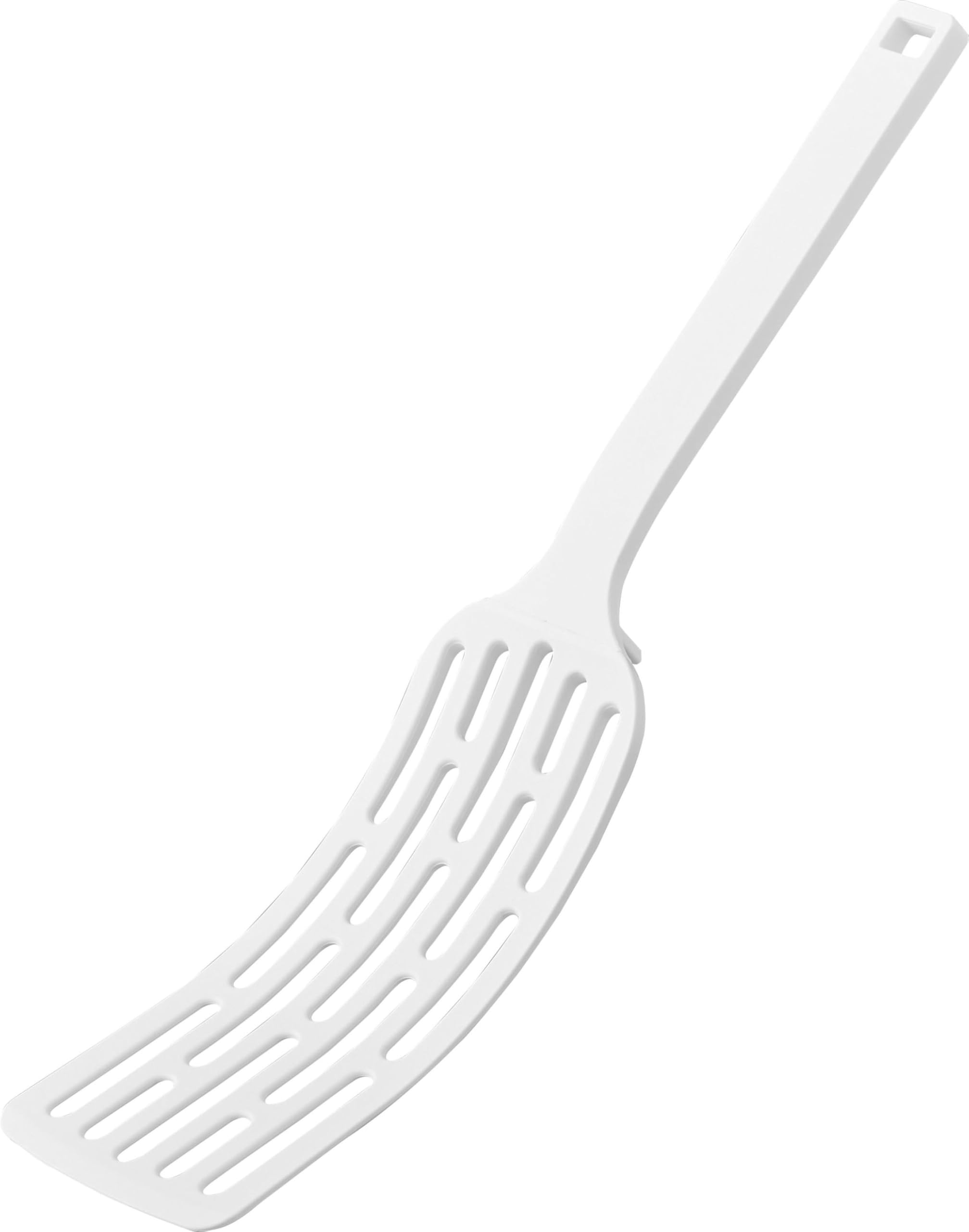 Yamazaki Jitsugyo (Yamazaki) Silicone Handle Long Turner White W6.5 x D5.5 x H30cm Tower Dishwasher Safe Tip Floats Fry Return 1501
Yamazaki Jitsugyo (Yamazaki) Silicone Handle Long Turner White W6.5 x D5.5 x H30cm Tower Dishwasher Safe Tip Floats Fry Return 1501