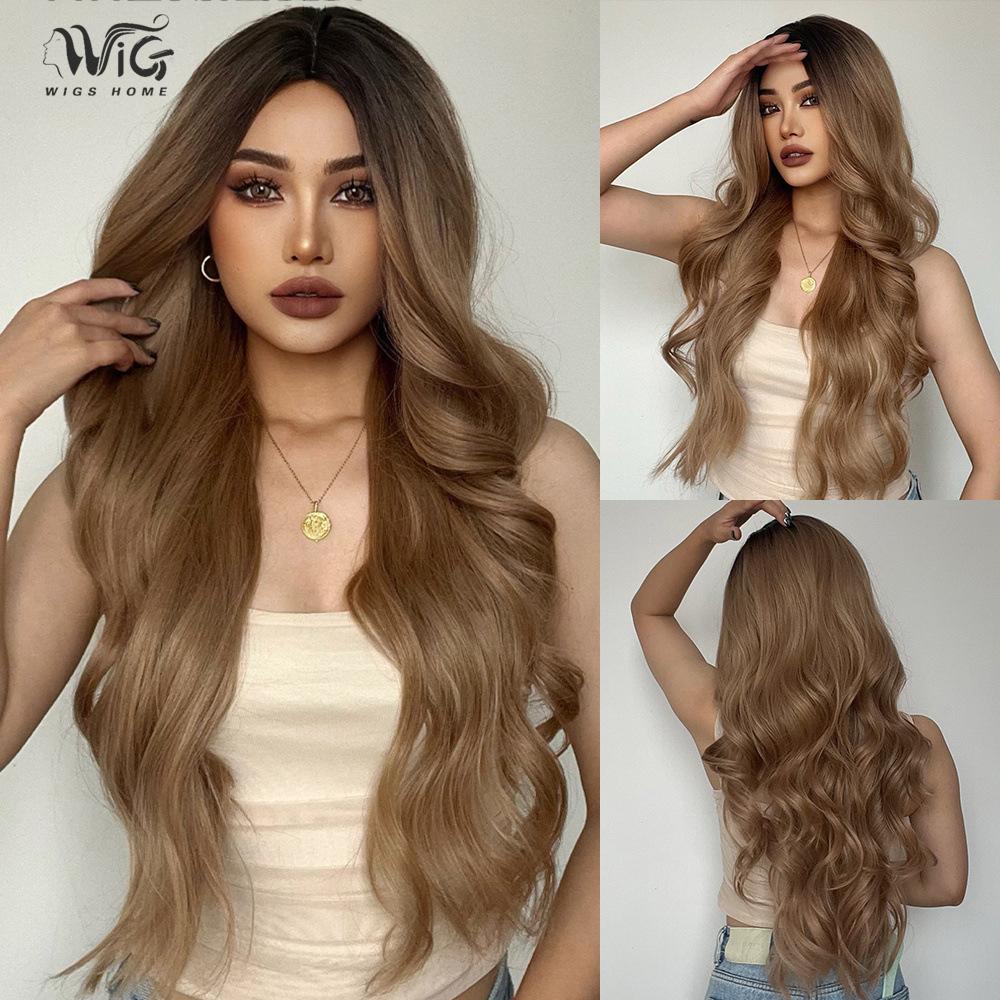 Женский искусственный парик, 75 см, золотой парик, длинная волна, полный головной убор, розовая сетка для волос, головные уборы, украшение для красоты, парик
Женский искусственный парик, 75 см, золотой парик, длинная волна, полный головной убор, розовая сетка для волос, головные уборы, украшение для красоты, парик