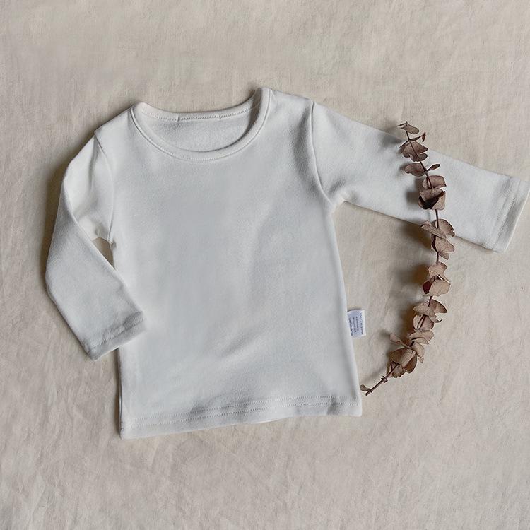 Korean Style Toddler Long-Sleeve Cotton T-Shirt, Round Neck, Solid Color 66 cm брудно-білий
Korean Style Toddler Long-Sleeve Cotton T-Shirt, Round Neck, Solid Color 66 cm брудно-білий