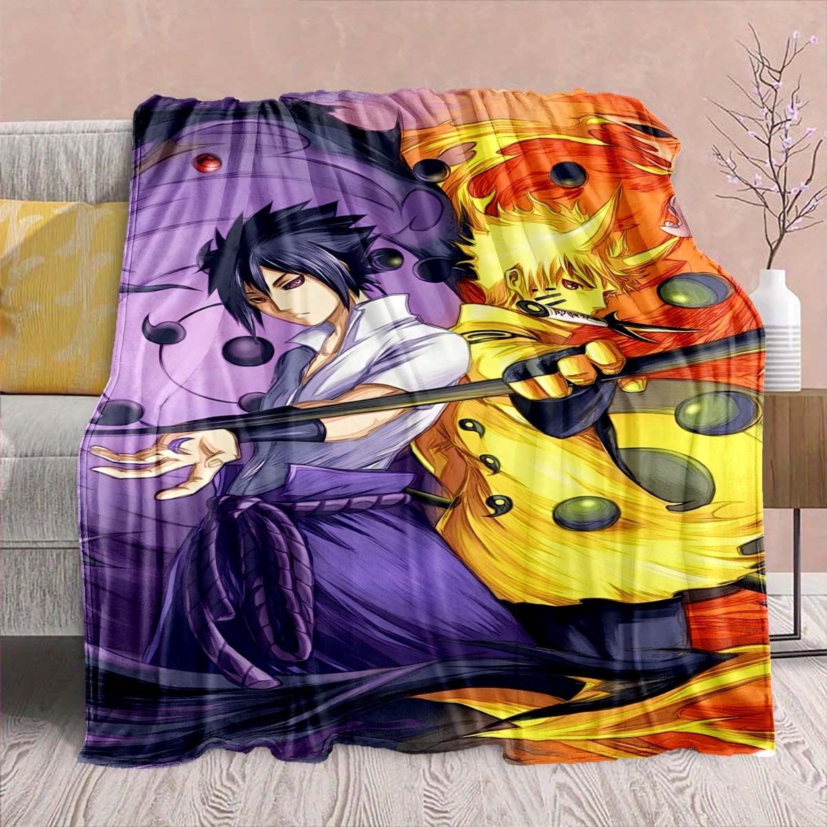 Naruto Anime Flannel Blanket - Soft Warm Perfect for Sofa, Bedding Camping Travel Office Home Decor -QJY 75x90cm
Naruto Anime Flannel Blanket - Soft Warm Perfect for Sofa, Bedding Camping Travel Office Home Decor -QJY 75x90cm