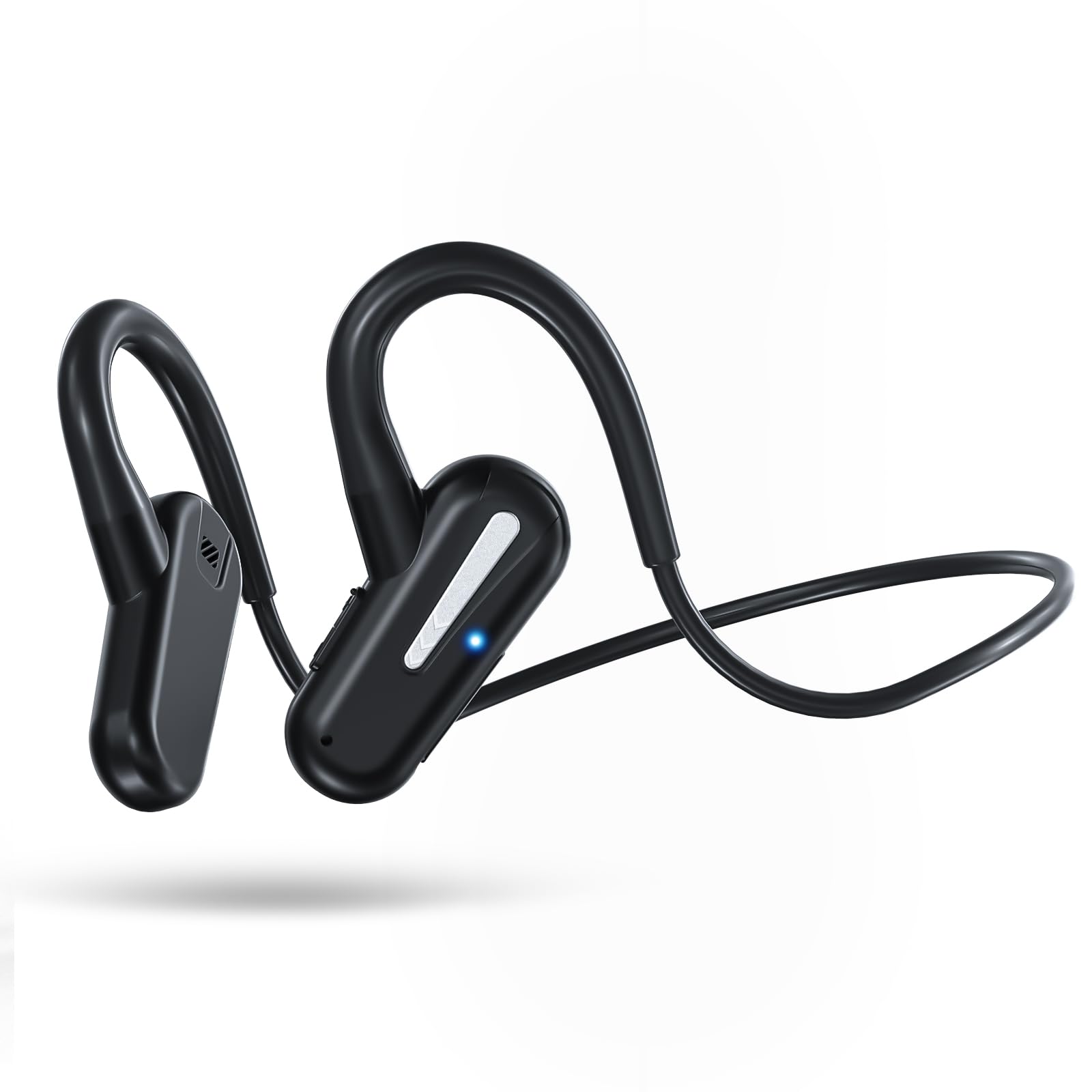 Наушники с костной проводимостью Наушники с костной проводимостью Bluetooth Беспроводные Bluetooth с удобными наушниками без вкладышей с быстрой зарядкой, Наушники, [Тип с открытым ухом, чёрный
Наушники с костной проводимостью Наушники с костной проводимостью Bluetooth Беспроводные Bluetooth с удобными наушниками без вкладышей с быстрой зарядкой, Наушники, [Тип с открытым ухом, чёрный