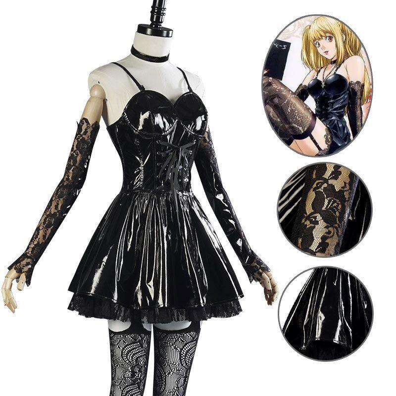 Women Costume Death Note Cosplay Costumes Mihaisha Cos Clothing Leather Skirt Anime Characters Clothes Performance Party M
Women Costume Death Note Cosplay Costumes Mihaisha Cos Clothing Leather Skirt Anime Characters Clothes Performance Party M