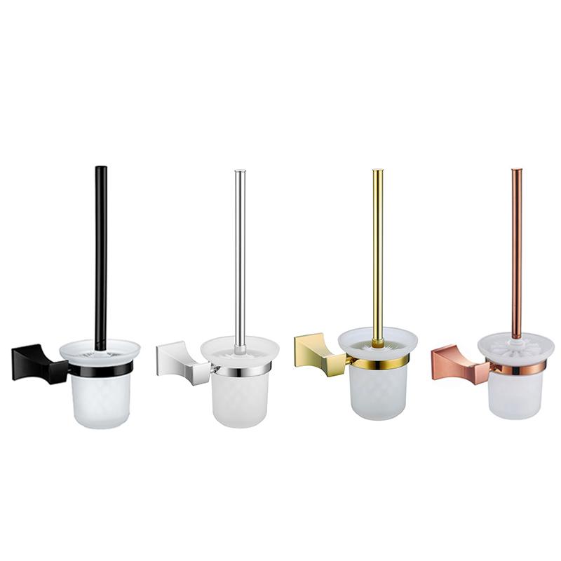 Rose Gold Chrome Screw Wall Mounted Toilet Brush Holder with Glass Cup Toilet Cleaning Brush Toilet Polished WC Brush Holder
Rose Gold Chrome Screw Wall Mounted Toilet Brush Holder with Glass Cup Toilet Cleaning Brush Toilet Polished WC Brush Holder