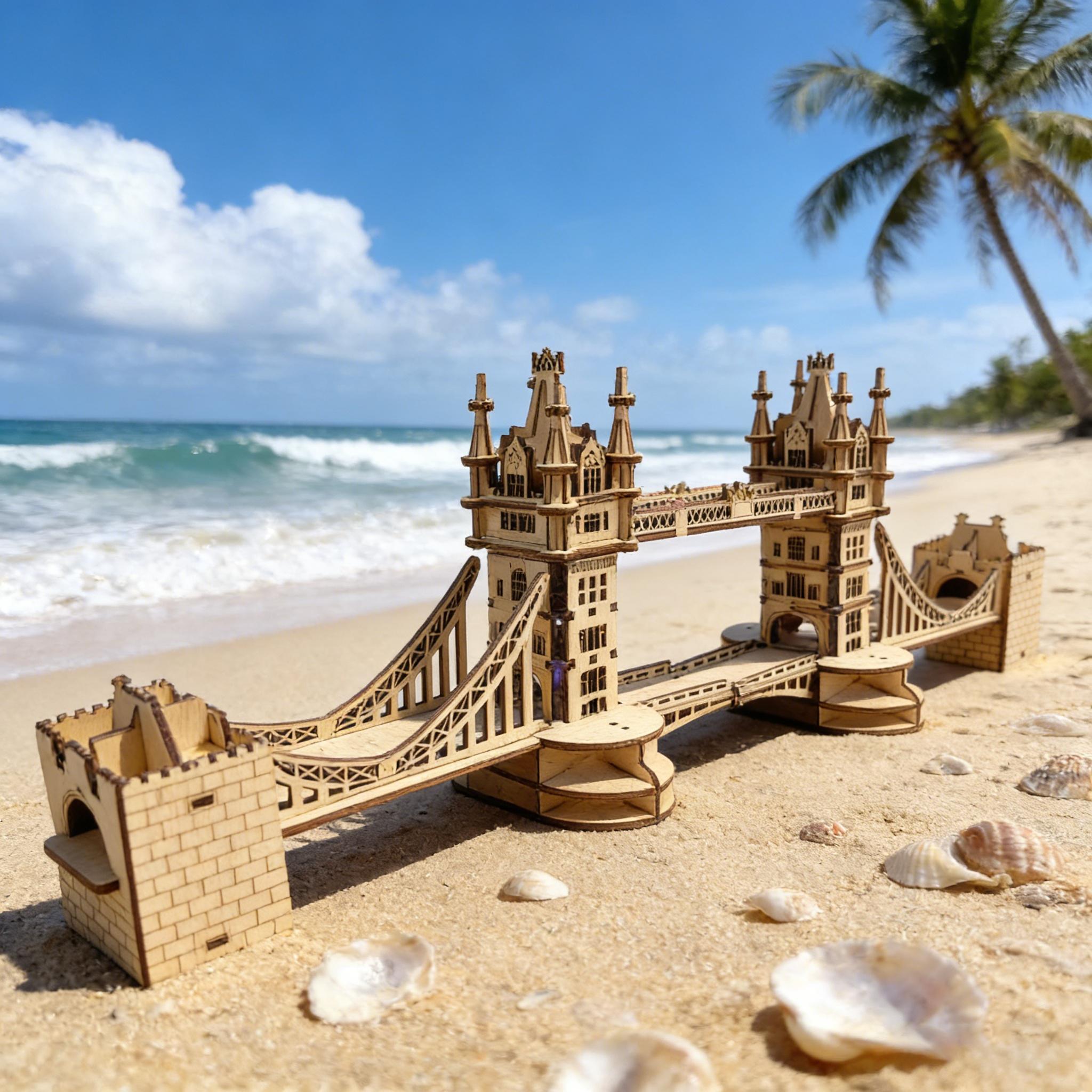 3D Wooden Puzzle: London Tower Bridge DIY Wooden Model Ideal as a present designed for birthdays Spooky Holiday Easter or Latest Year s белый
3D Wooden Puzzle: London Tower Bridge DIY Wooden Model Ideal as a present designed for birthdays Spooky Holiday Easter or Latest Year s белый