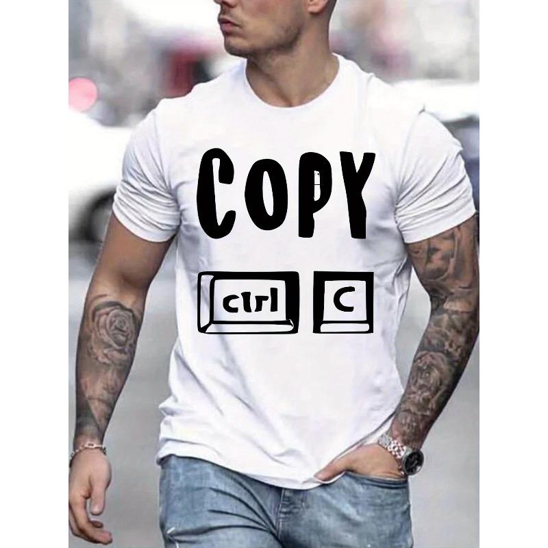 European sizes Summer Menswear Fashion Pattern Short Sleeve T-shirt 4XL білий
European sizes Summer Menswear Fashion Pattern Short Sleeve T-shirt 4XL білий
