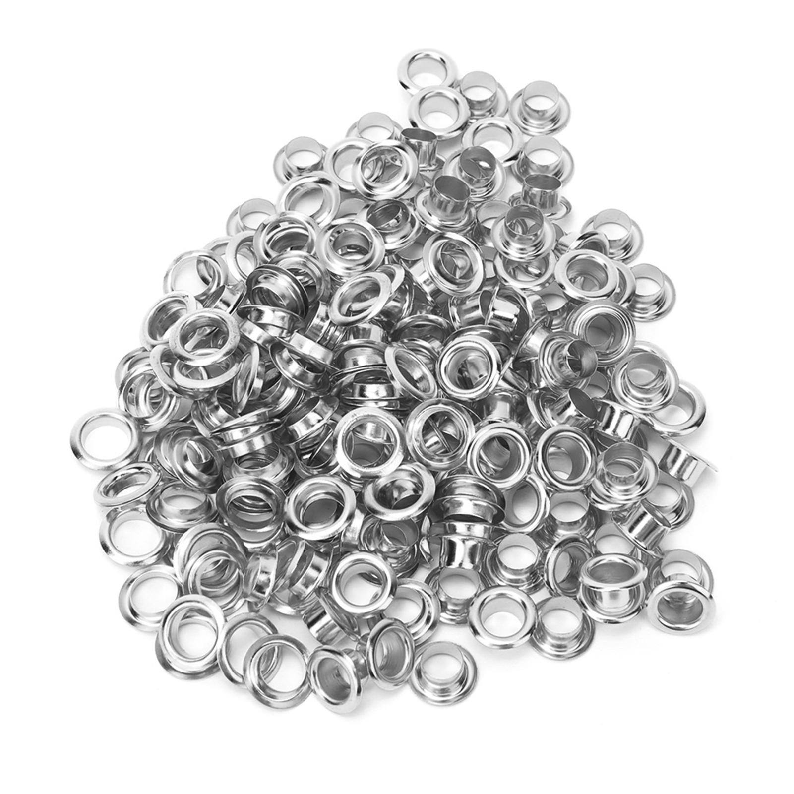 100PCS 6mm Brass Double Sided Eyelet Hollow Rivet for Clothing Bag Belt Shoe Silver
100PCS 6mm Brass Double Sided Eyelet Hollow Rivet for Clothing Bag Belt Shoe Silver
