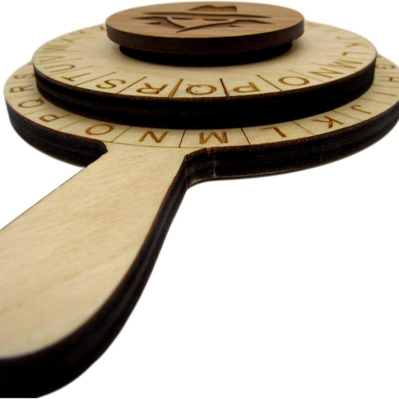 Creative Detective Spy Decoder Wheel Escape Room Decryption Code Disk Holiday Party Game Props
Creative Detective Spy Decoder Wheel Escape Room Decryption Code Disk Holiday Party Game Props
