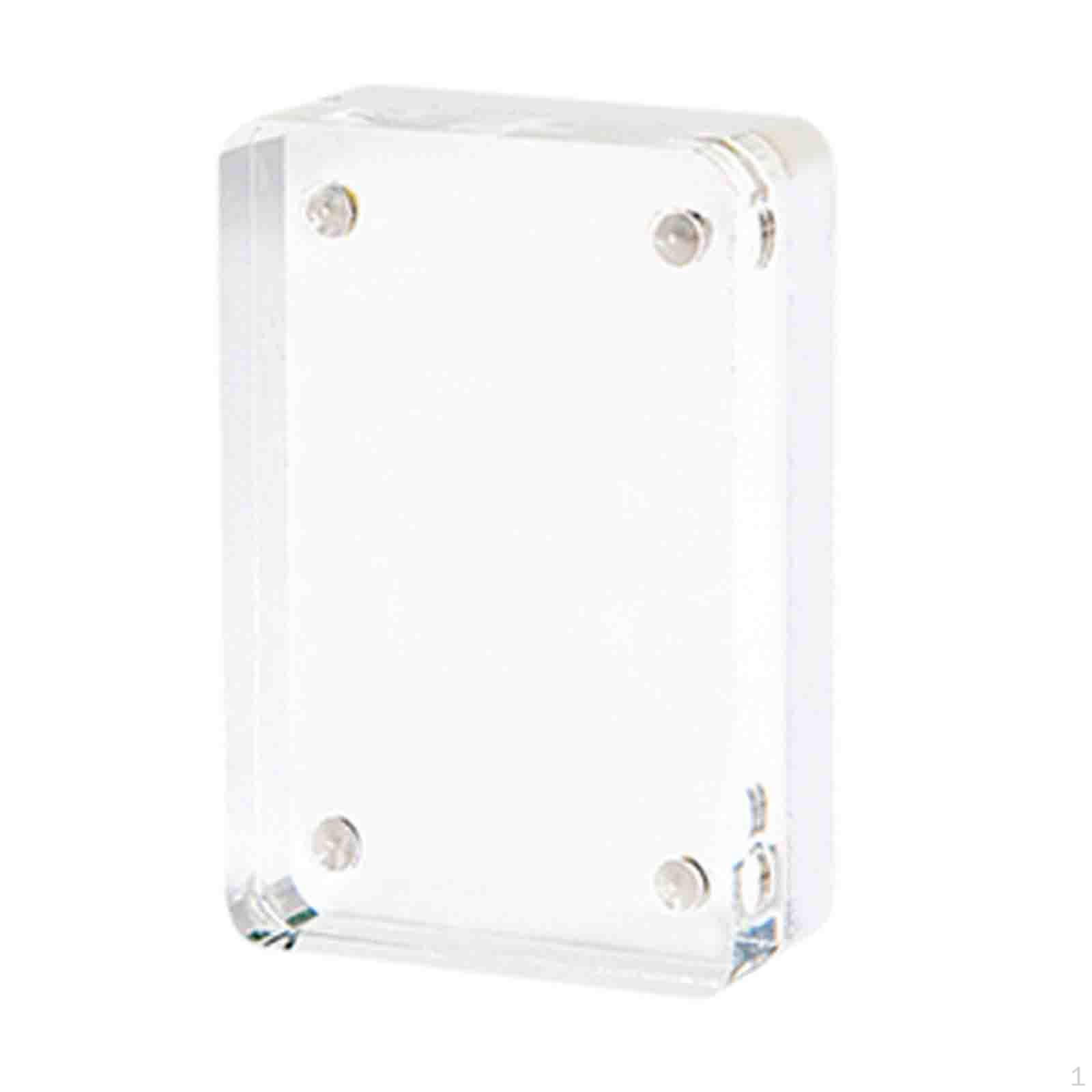 Goo Card DIY Мини-держатель для фотокарточек, подставка, подвеска, украшение, наклейки с кумирами, фоторамка для рабочего стола, холодильника clear 17mm
Goo Card DIY Мини-держатель для фотокарточек, подставка, подвеска, украшение, наклейки с кумирами, фоторамка для рабочего стола, холодильника clear 17mm