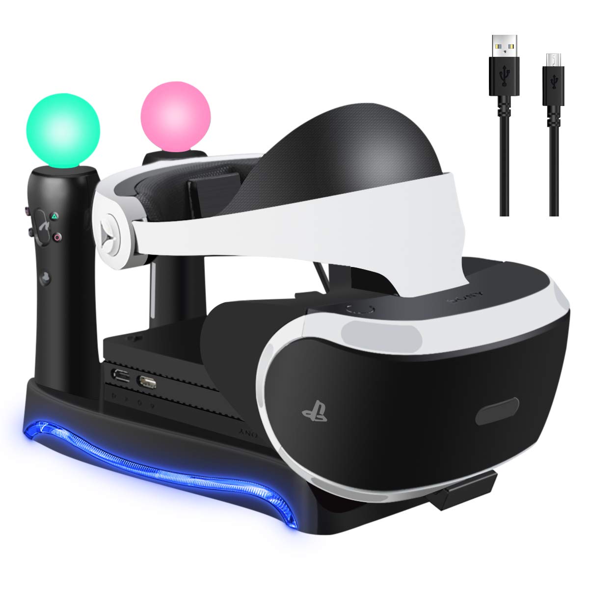 LIDIWEE PSVR Stand VR Stand PS Move Charging VR Connector VR Headset VR Connector Сумісний із 2-м поколінням PSVR 2 та PS3 MOVE Storage Space
LIDIWEE PSVR Stand VR Stand PS Move Charging VR Connector VR Headset VR Connector Сумісний із 2-м поколінням PSVR 2 та PS3 MOVE Storage Space