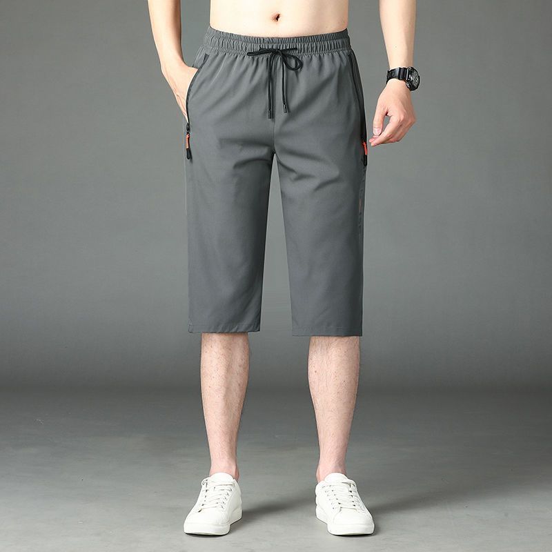 Summer Bottoms Ice Silk Pants Men Breathable Lightweight Calf-Length Short Sweatpants 3/4 Straight Loose Casual Cropped Trousers 5XL сірий
Summer Bottoms Ice Silk Pants Men Breathable Lightweight Calf-Length Short Sweatpants 3/4 Straight Loose Casual Cropped Trousers 5XL сірий