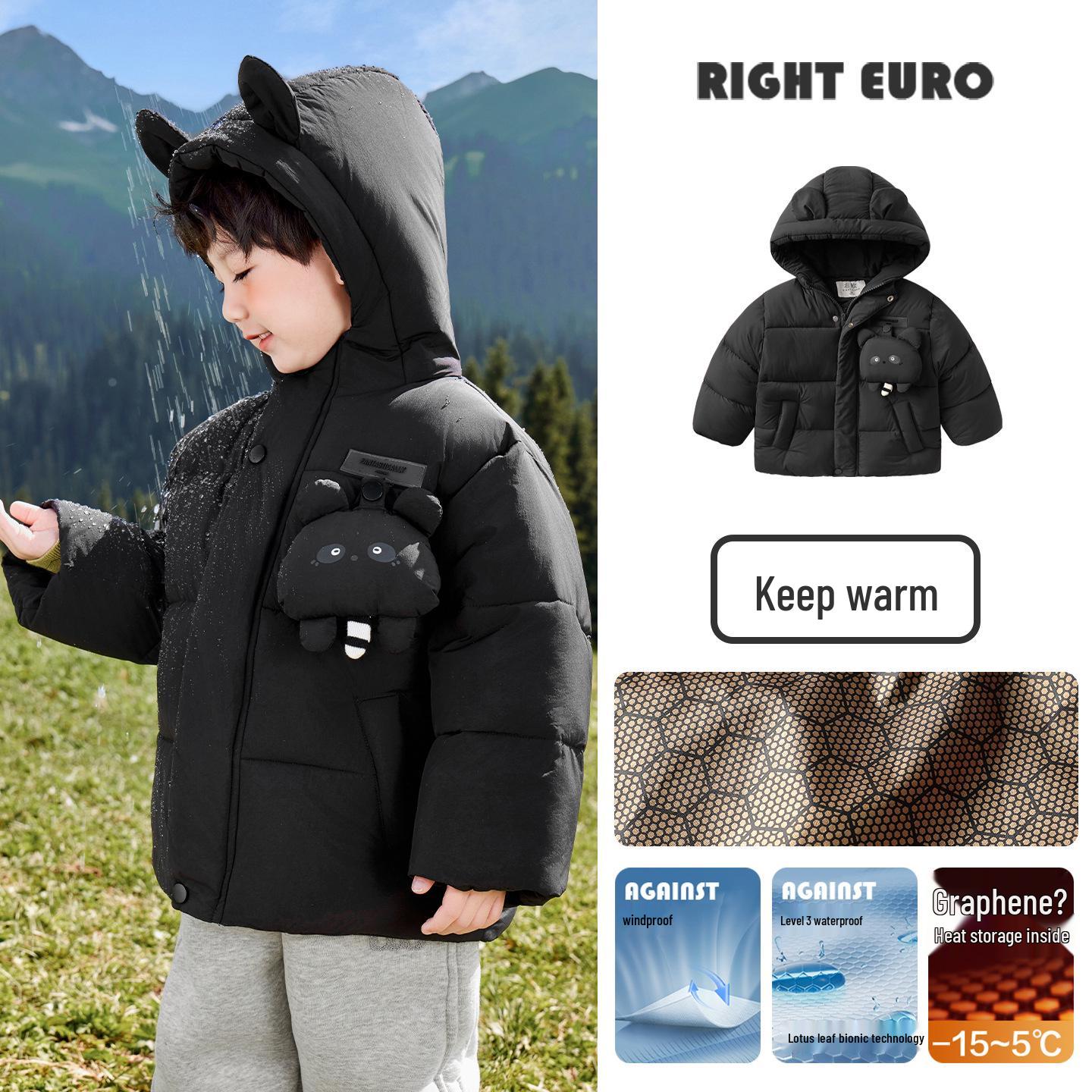 Boy s Cartoon Cotton Jacket - Winter 2025 Padded Toddler Coat 100 cm
Boy s Cartoon Cotton Jacket - Winter 2025 Padded Toddler Coat 100 cm