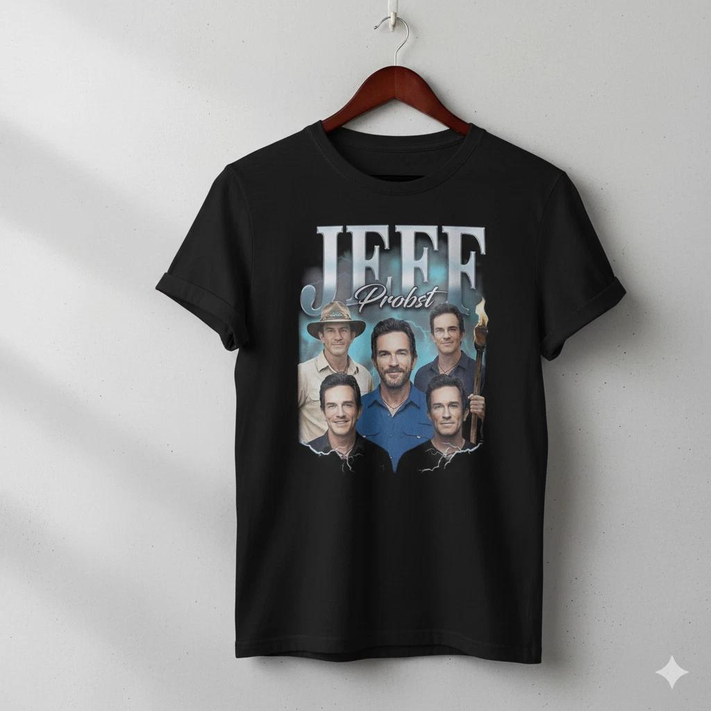 Unisex Adult Vintage Graphic Jeff Probst Survivor Host Graphic T-Sh... S
Unisex Adult Vintage Graphic Jeff Probst Survivor Host Graphic T-Sh... S