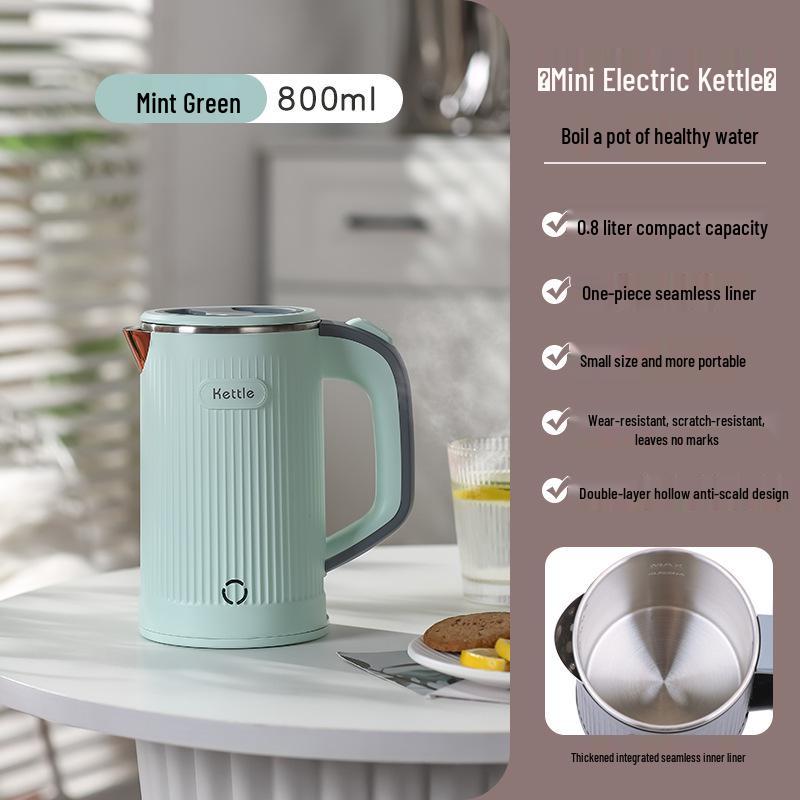 Portable Electric Kettle 110V - Compatible with Japanese, European, and Australian Standards 110V US - 300W, English Version
Portable Electric Kettle 110V - Compatible with Japanese, European, and Australian Standards 110V US - 300W, English Version