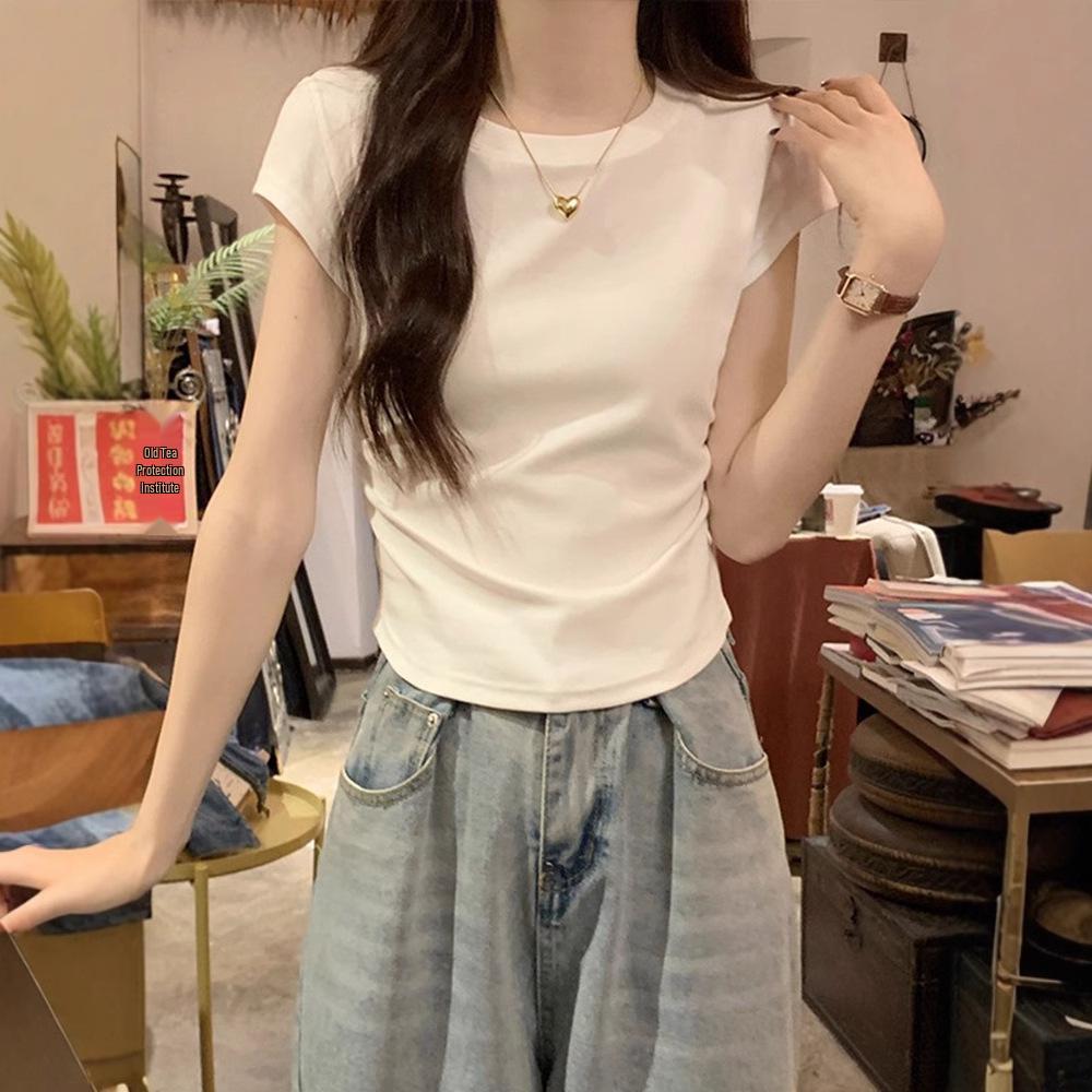 Женская серая футболка с коротким рукавом облегающего кроя Spicy Girl - Сладкий и пикантный летний стиль XL абрикосовый
Женская серая футболка с коротким рукавом облегающего кроя Spicy Girl - Сладкий и пикантный летний стиль XL абрикосовый