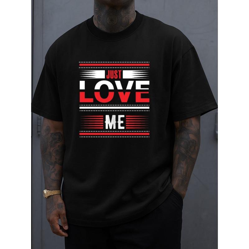 European sizes Men S Love Me Boldly Crew Neck T-Shirt in Black. Perfect for Summer Outdoor Lounging, Hip-Hop Streetwear, Regular Fit S чёрный
European sizes Men S Love Me Boldly Crew Neck T-Shirt in Black. Perfect for Summer Outdoor Lounging, Hip-Hop Streetwear, Regular Fit S чёрный
