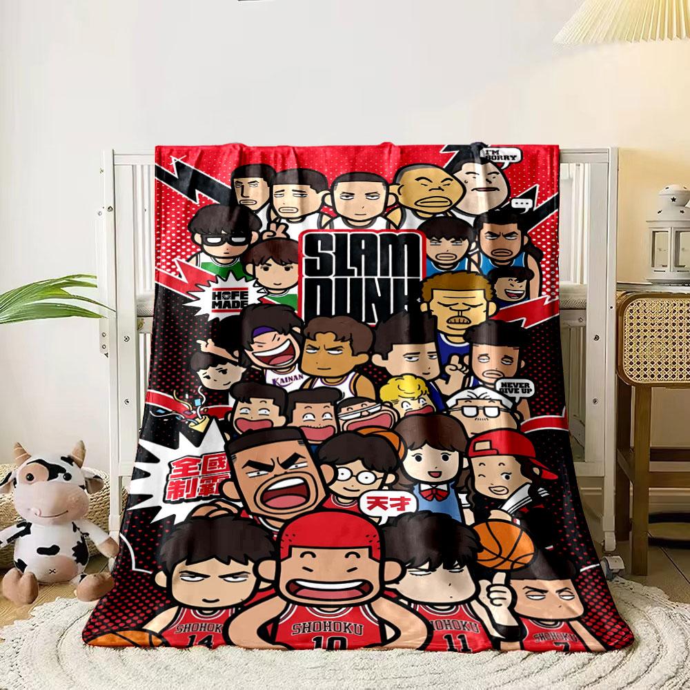 Cartoon characters in basketball-themed attire with vibrant red accents. for all seasons blanket lunch break throw gift 80cm x 120cm
Cartoon characters in basketball-themed attire with vibrant red accents. for all seasons blanket lunch break throw gift 80cm x 120cm