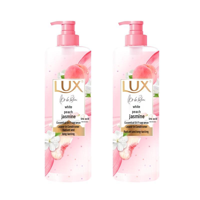 LUX White Peach Jasmine Essential Oil Conditioner Twin Pack
LUX White Peach Jasmine Essential Oil Conditioner Twin Pack