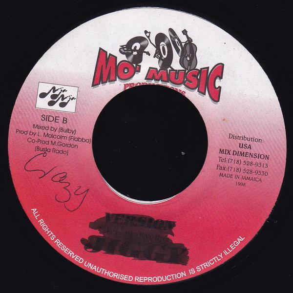 7inch Record BEENIE MAN - Crazy NONE Mo Music Produ 1999 Jamaica Reggae, Ska & Dub Used
7inch Record BEENIE MAN - Crazy NONE Mo Music Produ 1999 Jamaica Reggae, Ska & Dub Used