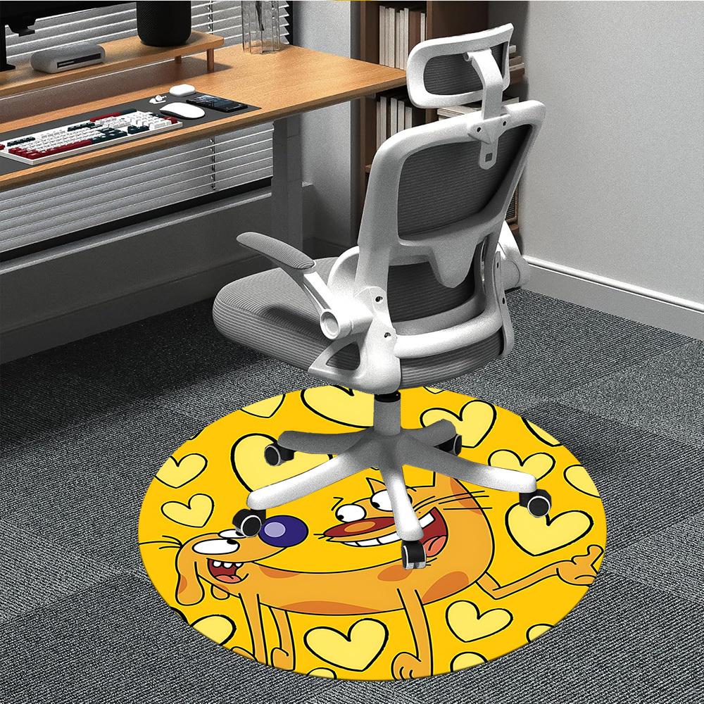 1pc Cat Dog Office Round Area Rug, Under Office Chairs Bedroom Living Room Home Decor, Room Decoa1016108 80cm by 80cm
1pc Cat Dog Office Round Area Rug, Under Office Chairs Bedroom Living Room Home Decor, Room Decoa1016108 80cm by 80cm