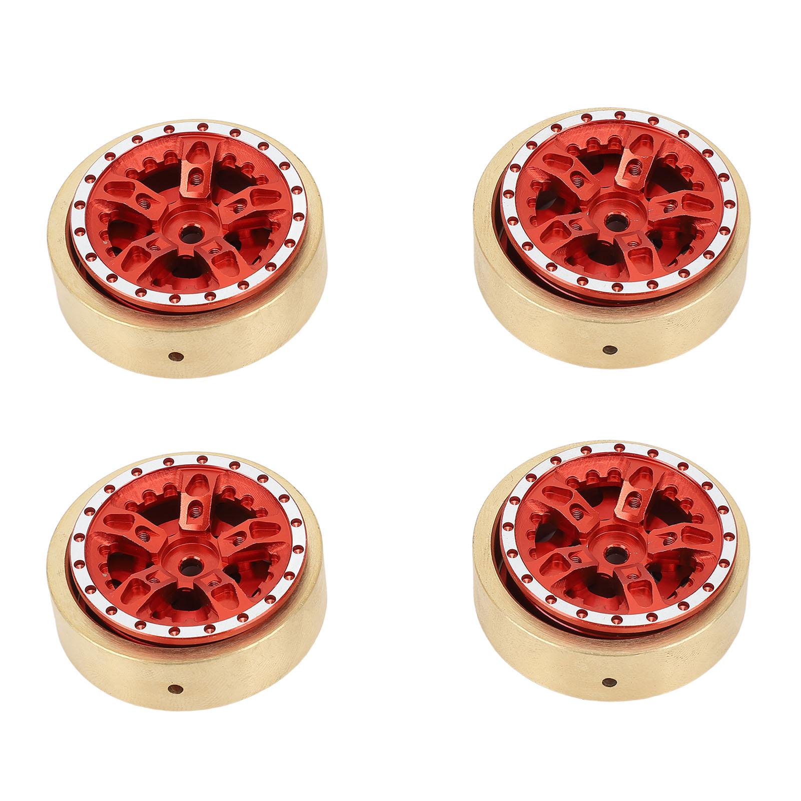 4PCS RC Wheel Weight Block Aluminum Alloy Extended Wheel Hub Copper Counterweight Assembly for
4PCS RC Wheel Weight Block Aluminum Alloy Extended Wheel Hub Copper Counterweight Assembly for