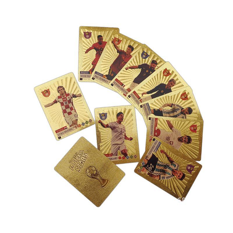 Cross-Border European Football and NBA Star Card Set – 55-Card Puzzle Pack Football Star Silver Card 55
Cross-Border European Football and NBA Star Card Set – 55-Card Puzzle Pack Football Star Silver Card 55