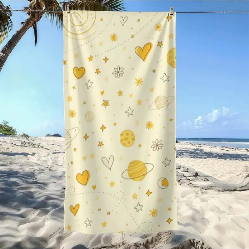 Cosmic Romantic Illustration Beach Towel Ultra-Absorbent, Quick-Dry, Polyester Blend, Ideal for Beach, Pool, Bathroom Additions W40*H60(CM)
Cosmic Romantic Illustration Beach Towel Ultra-Absorbent, Quick-Dry, Polyester Blend, Ideal for Beach, Pool, Bathroom Additions W40*H60(CM)