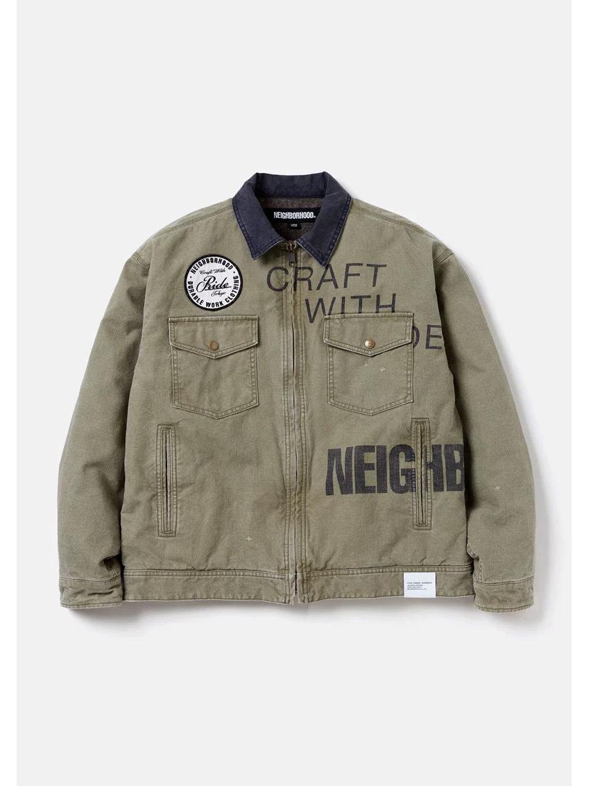 NBHD Retro Wool-Lined Washed Denim Jacket with Four Pockets 24AW XL армія зелений колір
NBHD Retro Wool-Lined Washed Denim Jacket with Four Pockets 24AW XL армія зелений колір