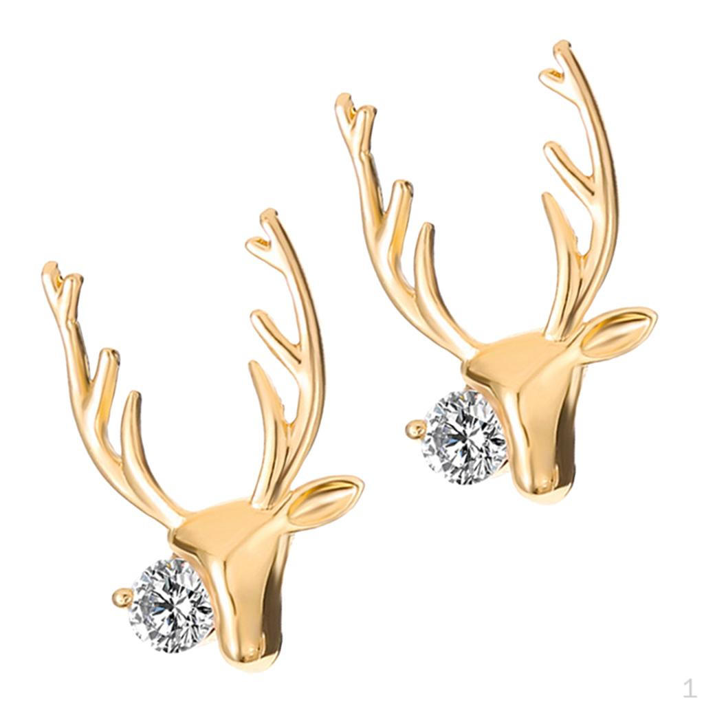 Шарм Кристал Сережки Жіночі Різдвяний Олень Олень Пусети Подарунок Прикраси золотий
Шарм Кристал Сережки Жіночі Різдвяний Олень Олень Пусети Подарунок Прикраси золотий