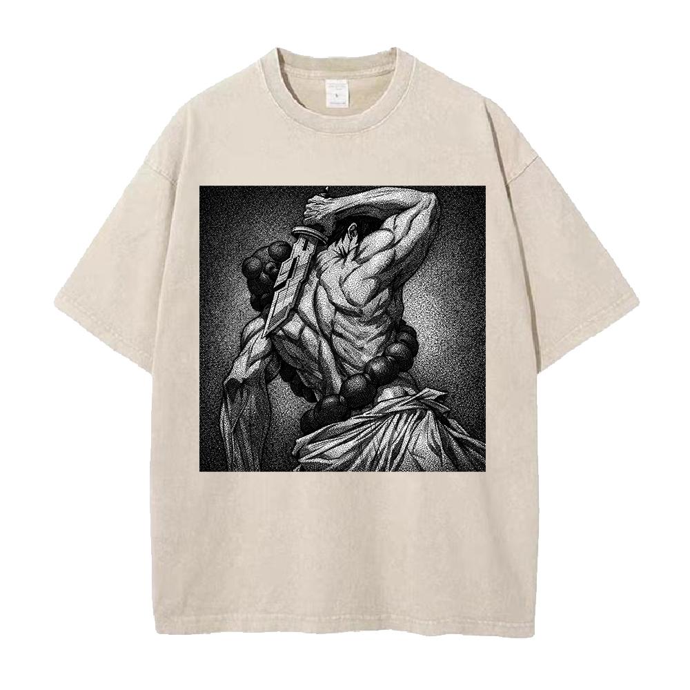 Manga Jujutsu Kaisen T Shirt Fushiguro Toji Printed Washed T-shirt Summer Casual Short Sleeve Cotton Tees Tops Men Clothing XXL бежевий
Manga Jujutsu Kaisen T Shirt Fushiguro Toji Printed Washed T-shirt Summer Casual Short Sleeve Cotton Tees Tops Men Clothing XXL бежевий