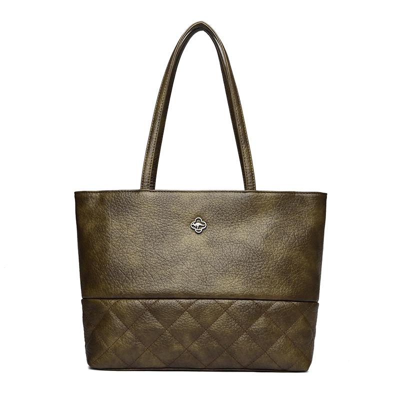 Genuine Brand Soft PU Leather Large Capacity Handbags Women Shoulder Bags Luxury Designer Tote Commute Hand Top-handle Bag 2026 зелений
Genuine Brand Soft PU Leather Large Capacity Handbags Women Shoulder Bags Luxury Designer Tote Commute Hand Top-handle Bag 2026 зелений